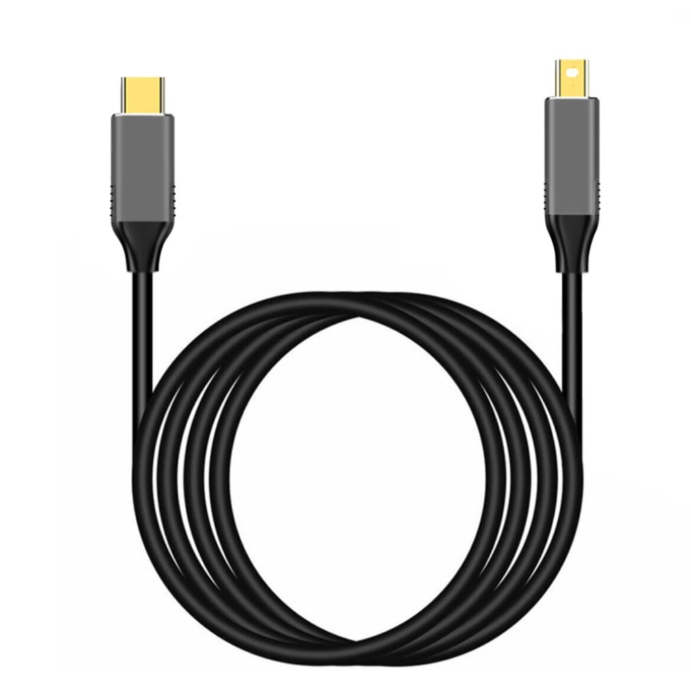 USBC-̴ ÷ Ʈ ̺, USB C Ÿ, Ʈ 3-̴ DP ڵ, ǿ ޴ ̺, 4k, 6Ft